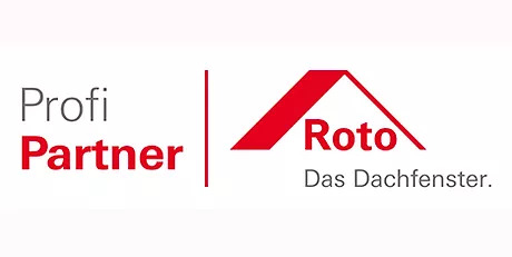 Die Auszeichnung bzw. Zertifizierung "Roto Profi Partner", hier dargestellt in Form des Logos